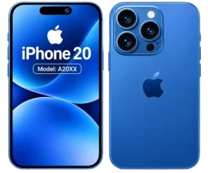 iphone 20 blue