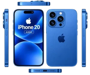 iphone 20 blue all sides