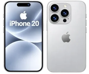 iphone 20 silver